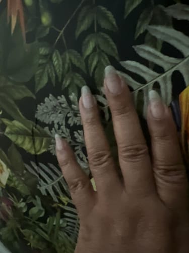 Customer photo review of Rocket Nail Fuel Nail Repair - Clear