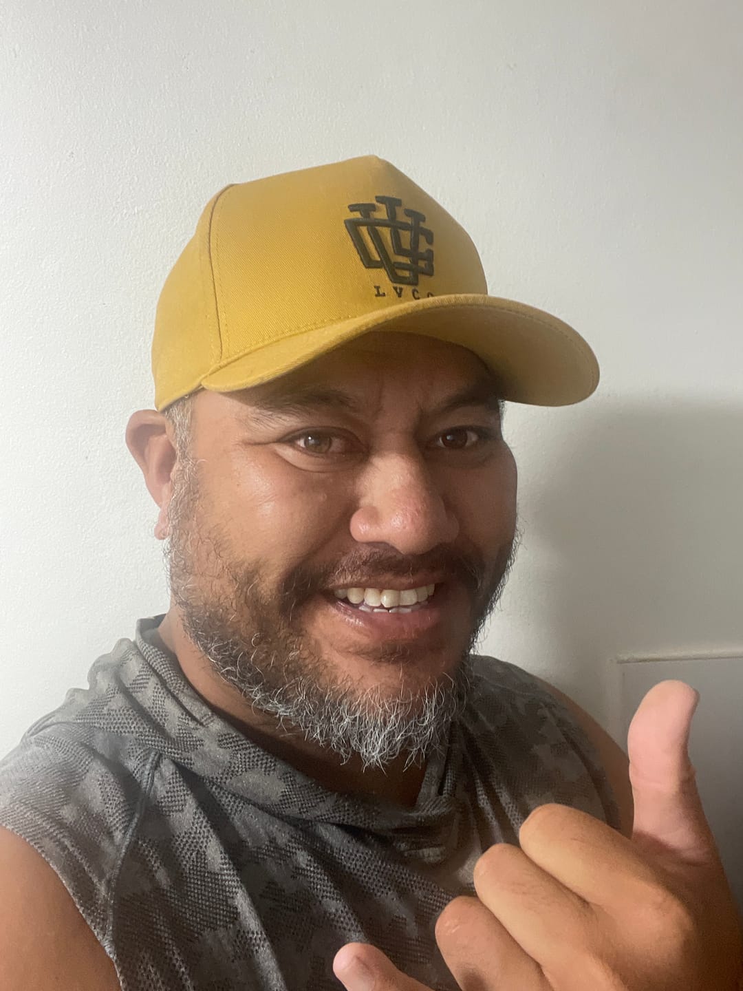 Customer photo review of LVCO "Vegas Gold" A-Frame Snapback