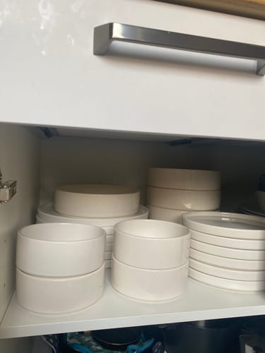 Customer photo review of GESCHIRR SET CREME | URBAN EDGE