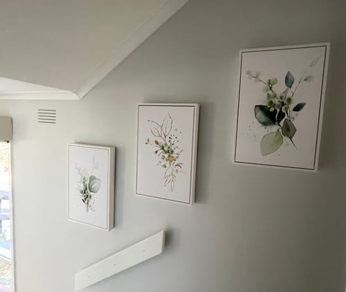 Customer photo review of Eucalyptus Green and Gold, Watercolour Trio