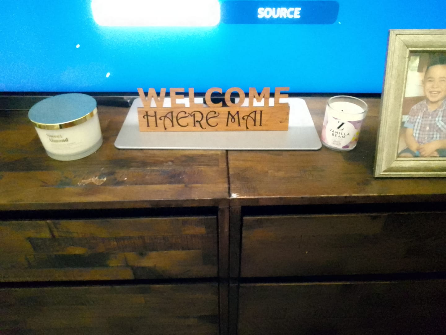 Customer photo review of Haere Mai NZ Welcome Sign