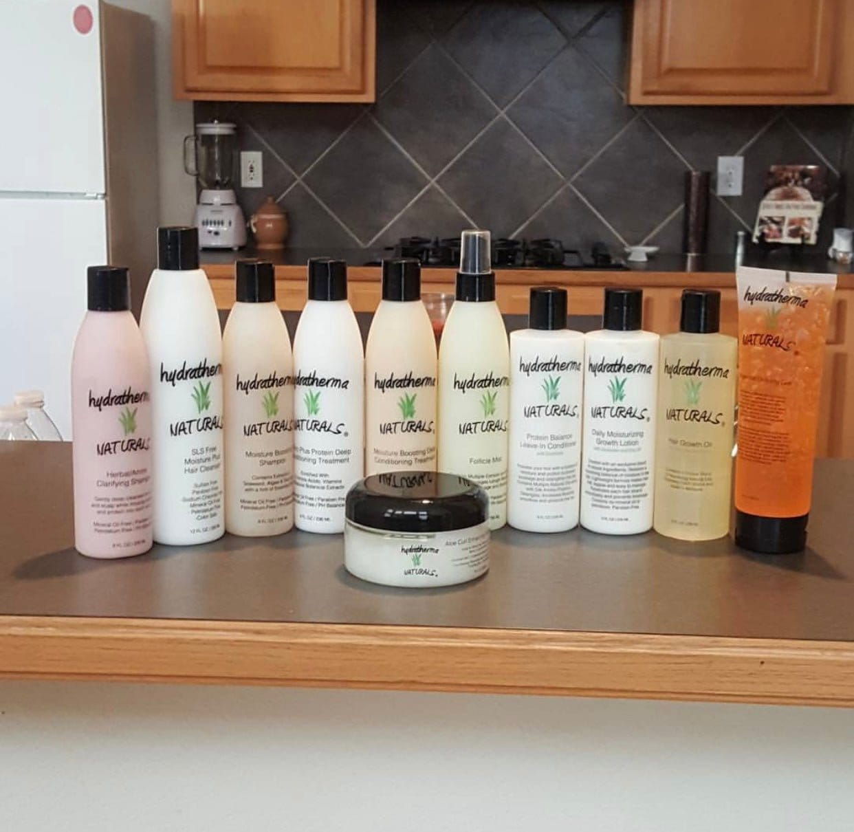 Customer photo review of Deluxe Travel Kit- SLS FREE 2 oz. Sizes