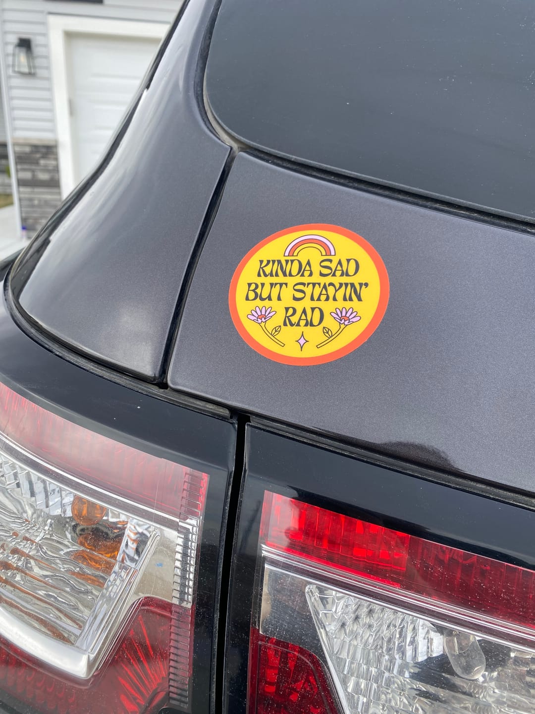 Customer photo review of Kinda Sad But Stayin' Rad