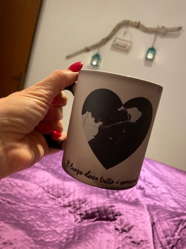 Customer photo review of Tazza magica personalizzata 325ml