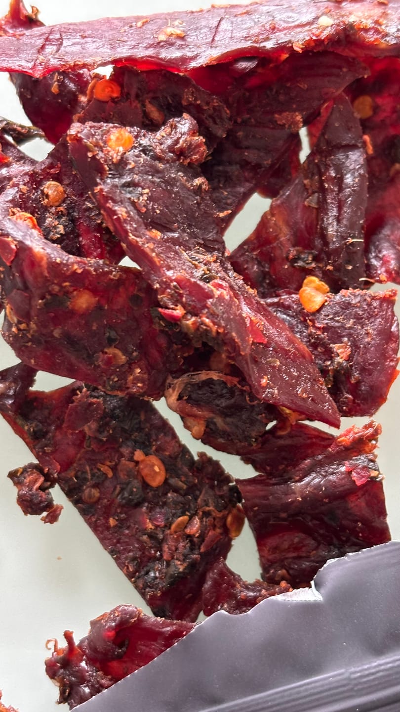 Customer photo review of ObJerky Яловичина Тропік Чилі в'ялена, 50 гр.