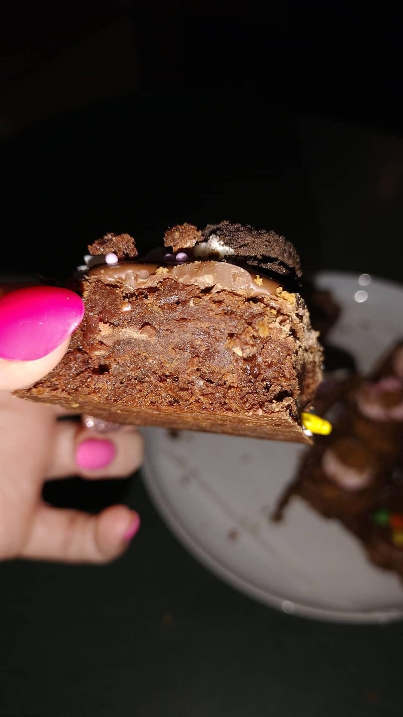 Customer photo review of Favourites brownie