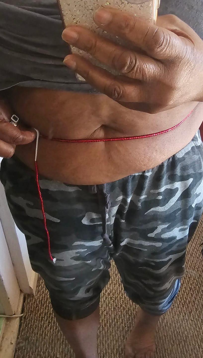 Customer photo review of *NEW IN* Madam Rose Lux African Waist Bead- Select 5 for 50% off at checkout