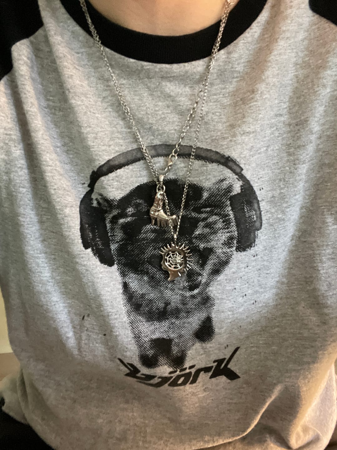 Customer photo review of SPIKE BOOT PENDANT