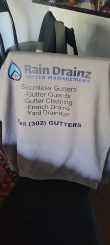 Customer photo review of Custom Hooded Sweatshirt