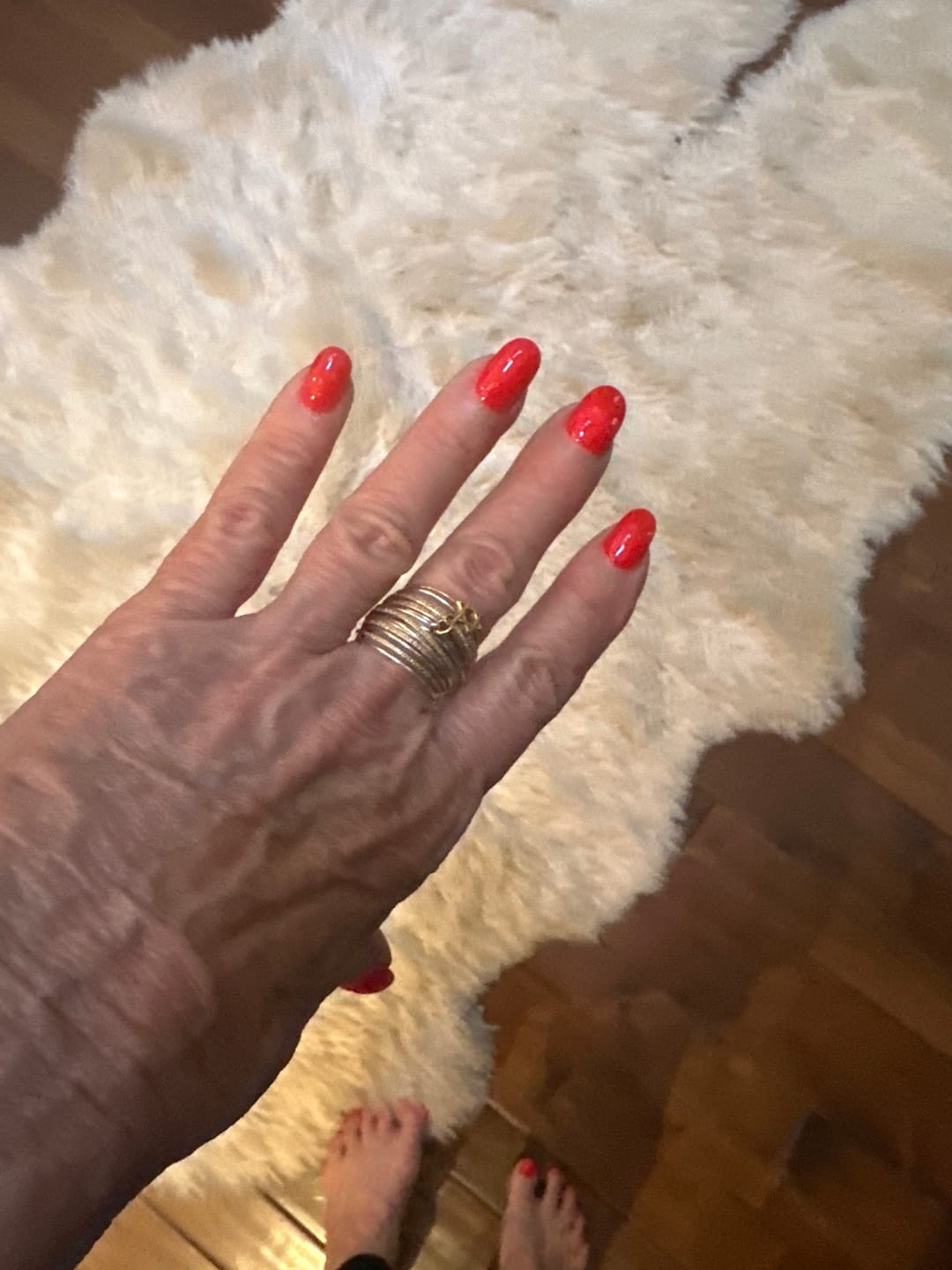 Customer photo review of Spirali Star of David Ring