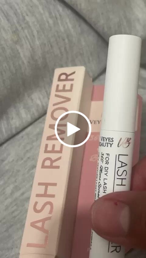 Customer video review of Lash Remover