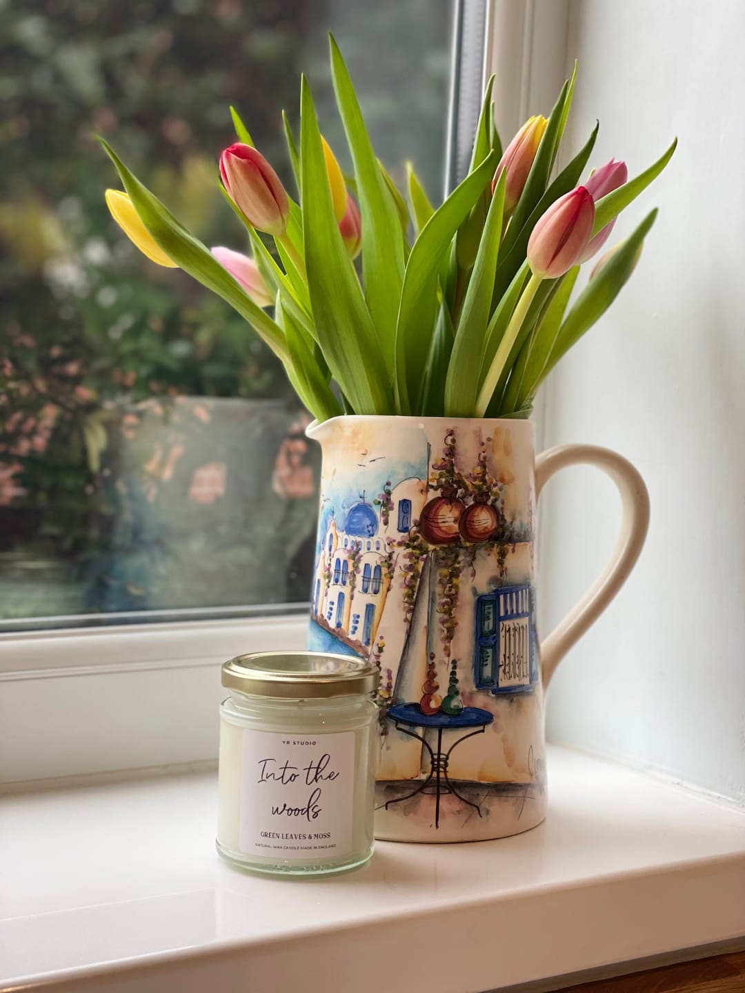 Customer photo review of "Into The Woods" Natural Wax Candle