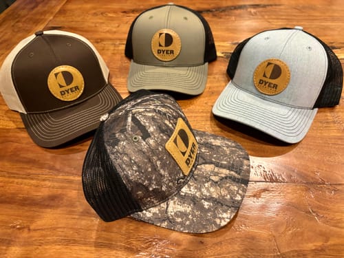 Customer photo review of Richardson 112 Custom Leather Patch Hat