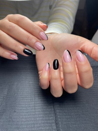 Customer photo review of Rubber base coat, milky pink, 10ml