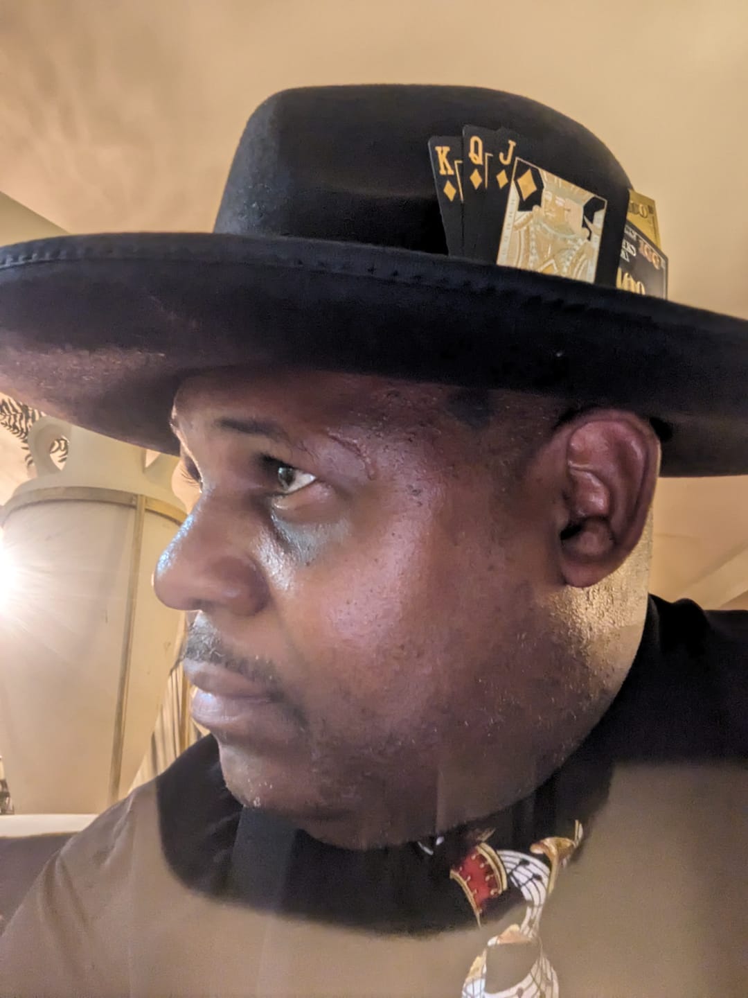 Customer photo review of Dallas Pencil Brim Fedora - Black