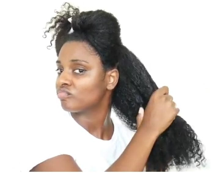 Customer photo review of Amino Plus Protein Deep Conditioning Treatment 8 oz.