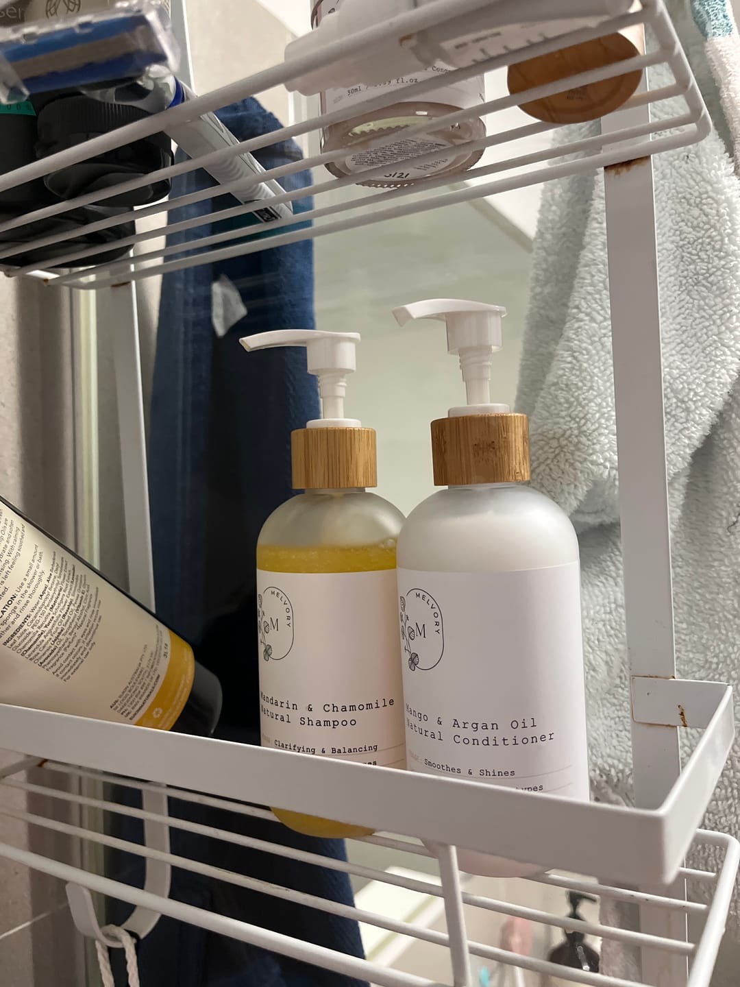 Customer photo review of SHAMPOO, CONDITIONER & HAIR BRUSH BUNDLE