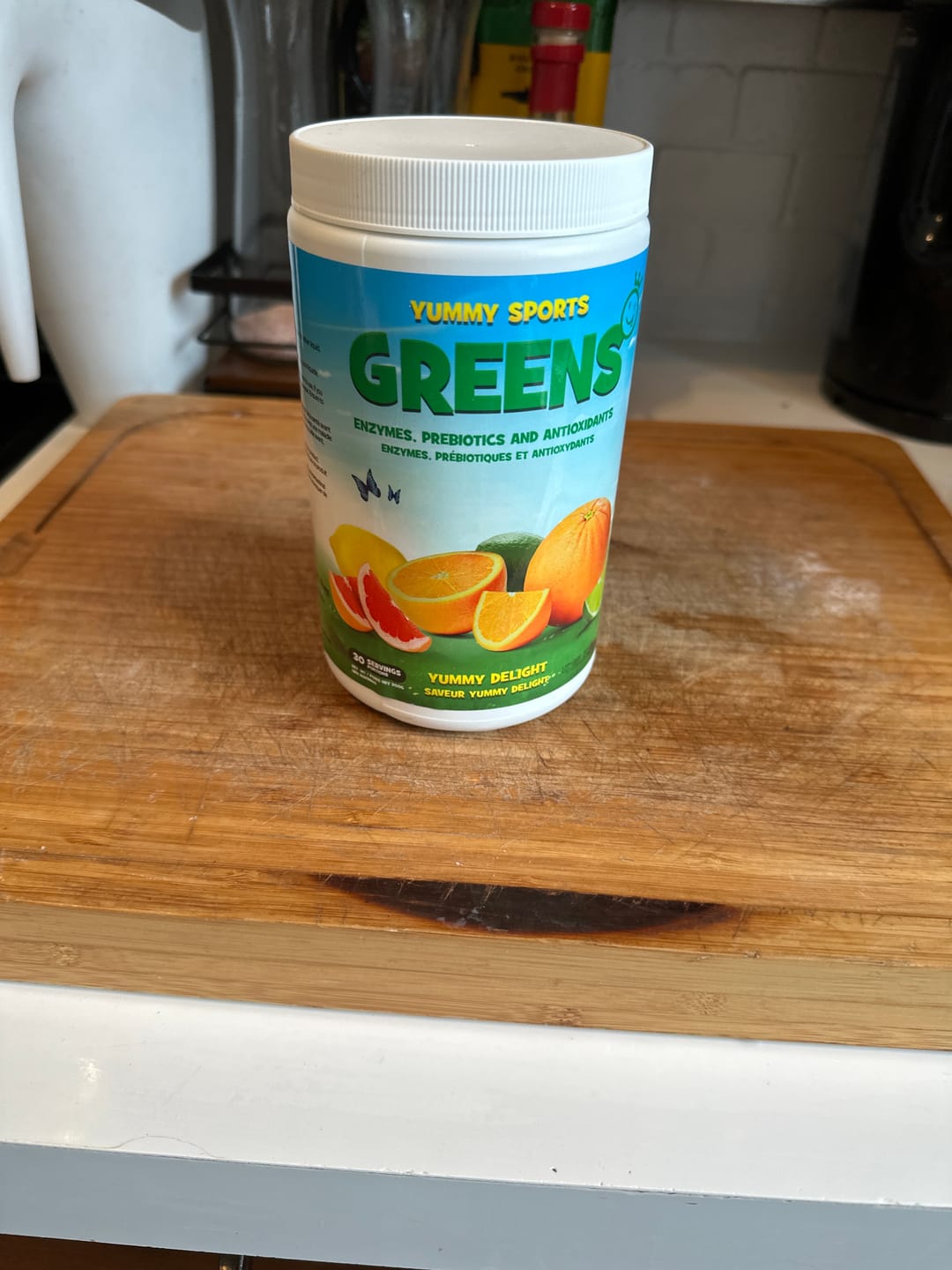 Customer photo review of Yummy Sports - Greens - 300g