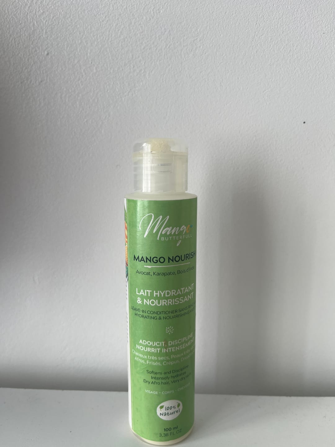 Customer photo review of Lait hydratant et nourrissant - POUSS