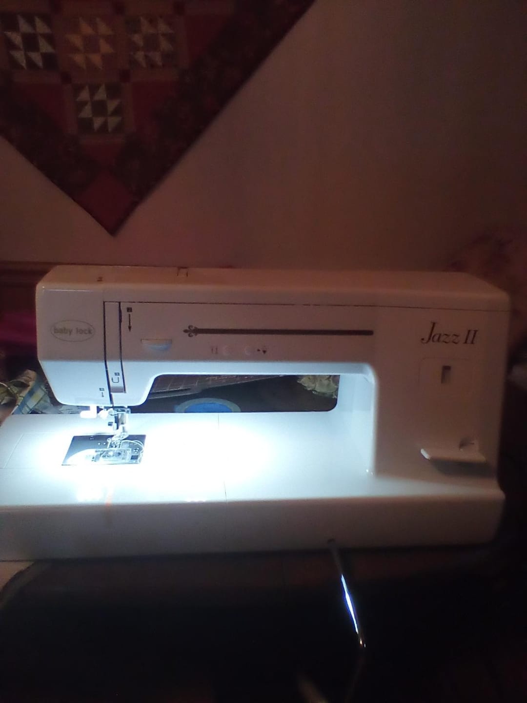 Customer photo review of Baby Lock Jazz 2 Sewing & Quilting Machine