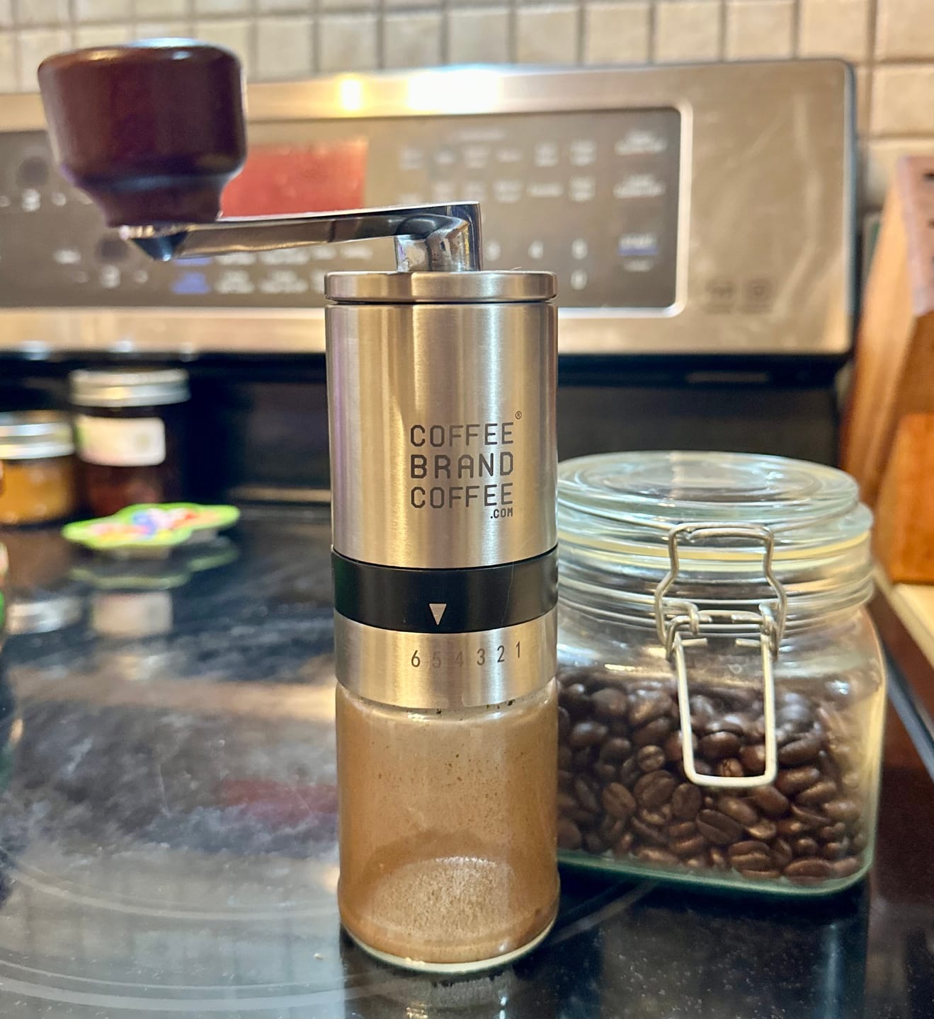 Customer photo review of Dark Roast Coffee