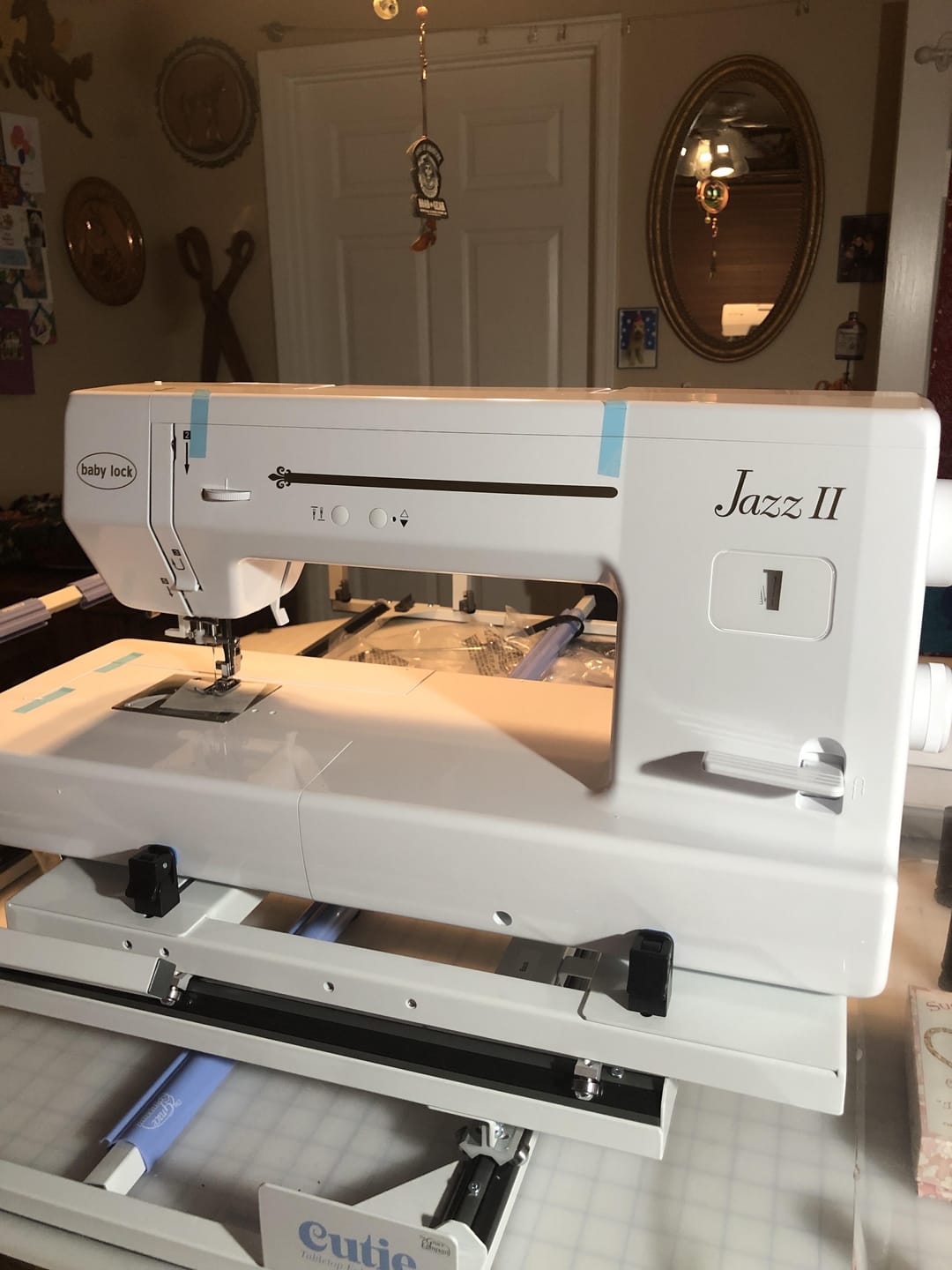 Customer photo review of Baby Lock Jazz 2 Sewing & Quilting Machine