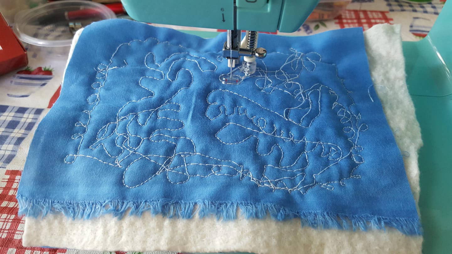 Customer photo review of Darning Foot, Low Shank