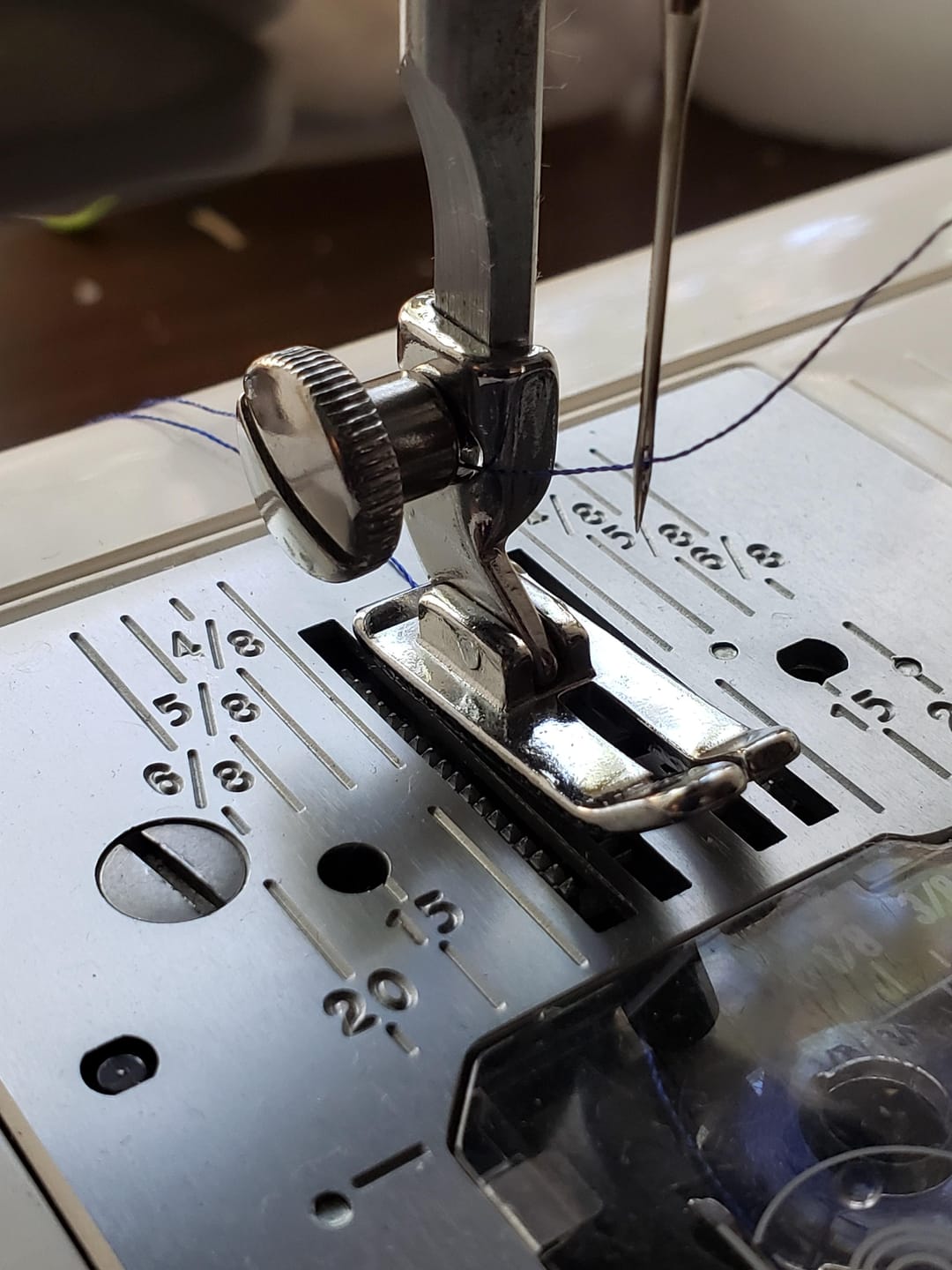 Customer photo review of Straight Stitch Foot, Low Shank #45321W