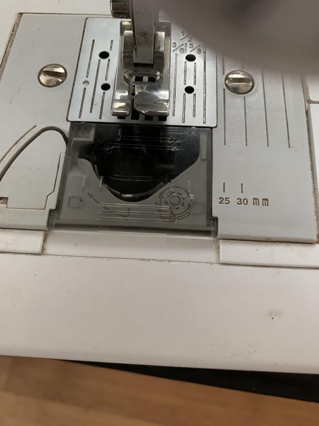 Customer photo review of Slide Plate Assembly, Brother #XF2404001