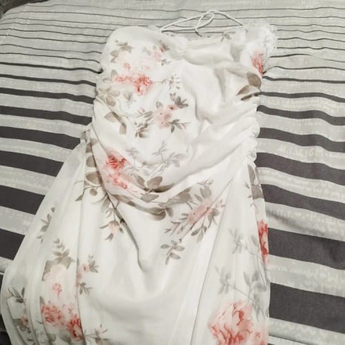 Customer photo review of Amina Midi Dress