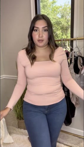 Customer photo review of StylishQueen - Bodysuit Shapewear