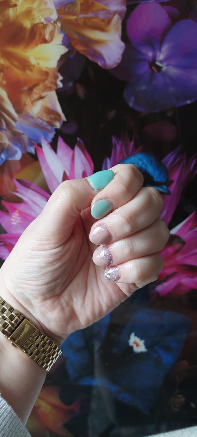 Customer photo review of Bamboo Bliss Dipping Powder