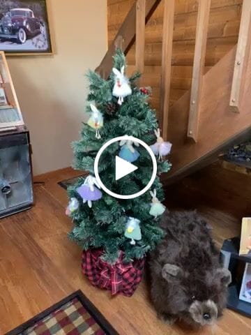 Customer video review of Handcrafted Easter Bunny Hanging Ornaments