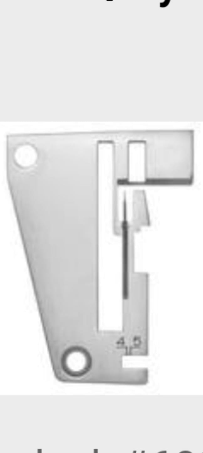 Customer photo review of Needle Plate, Babylock #60993