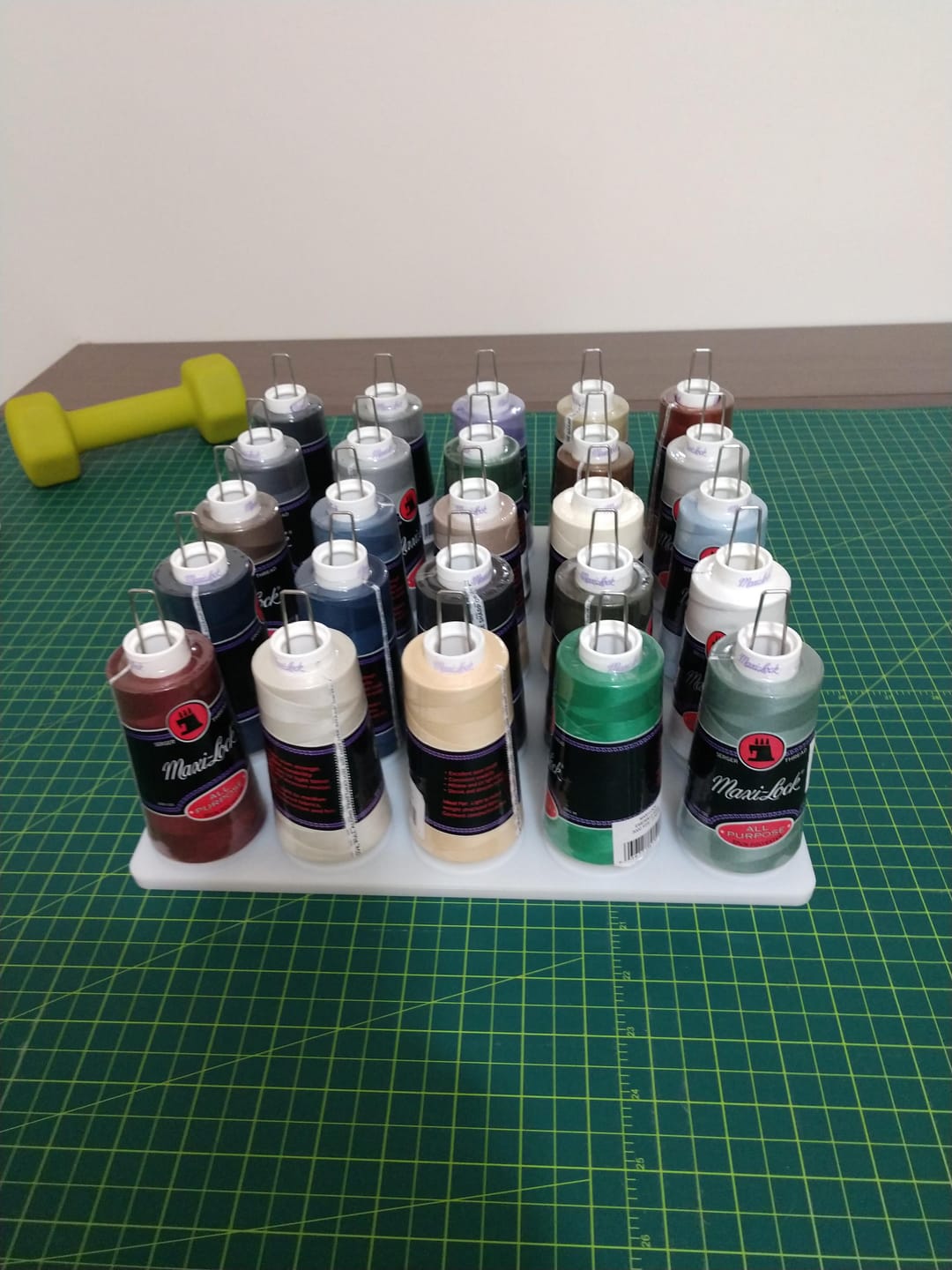 Customer photo review of Maxi-Lock Serger Thread - 3,000 yds