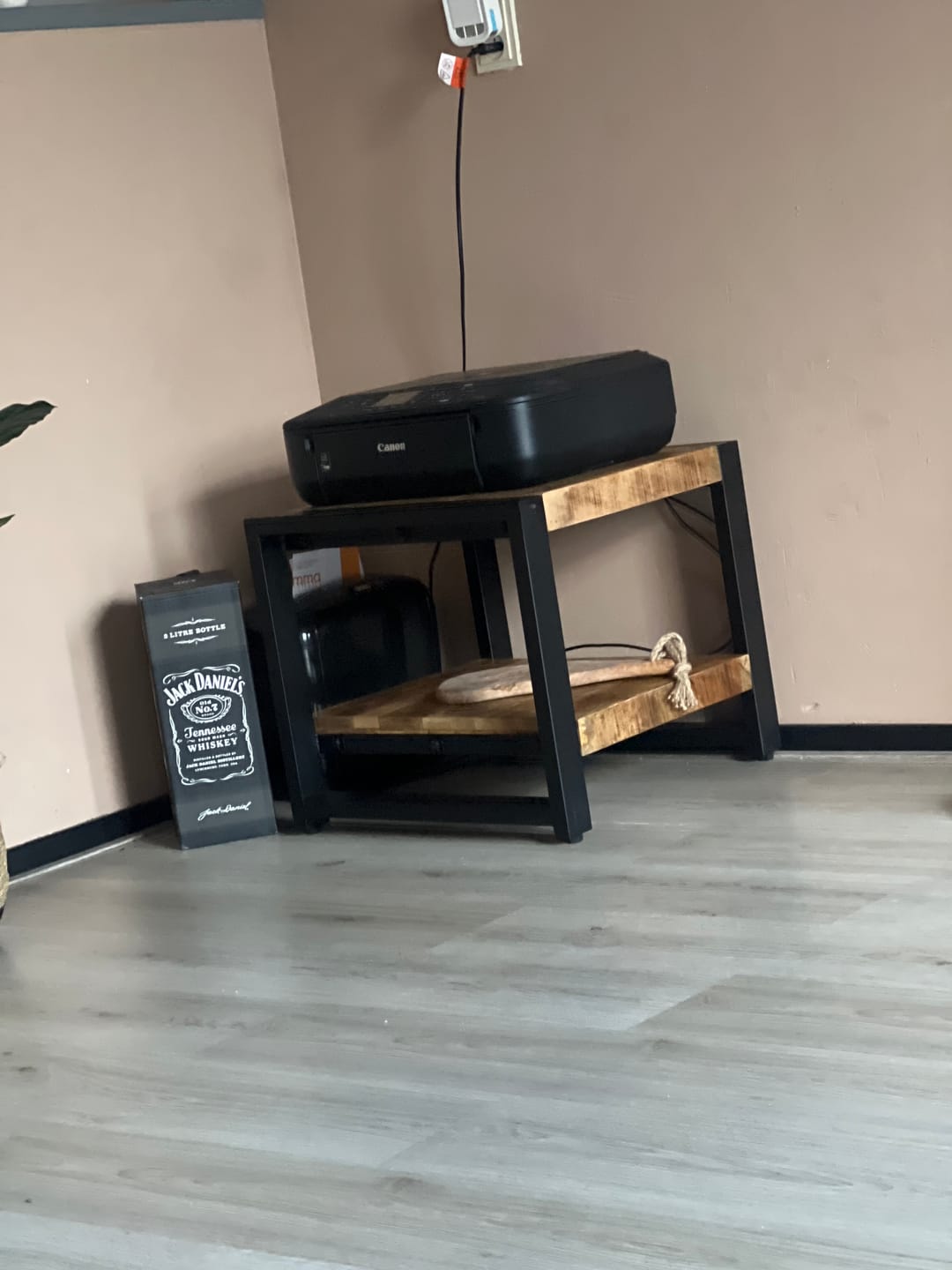Customer photo review of Salontafel Bijzettafel Industrieel Design | Mangohout en Staal | 50x50x45