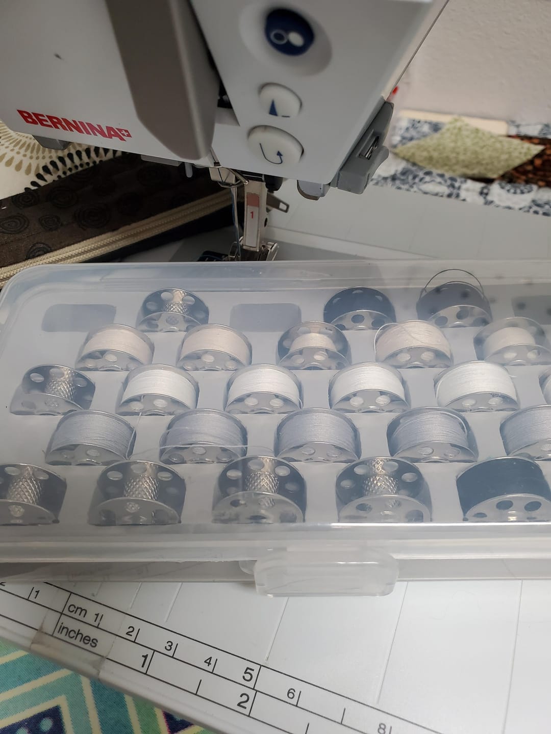 Customer photo review of Bobbins (10 pack), Bernina #0115367000