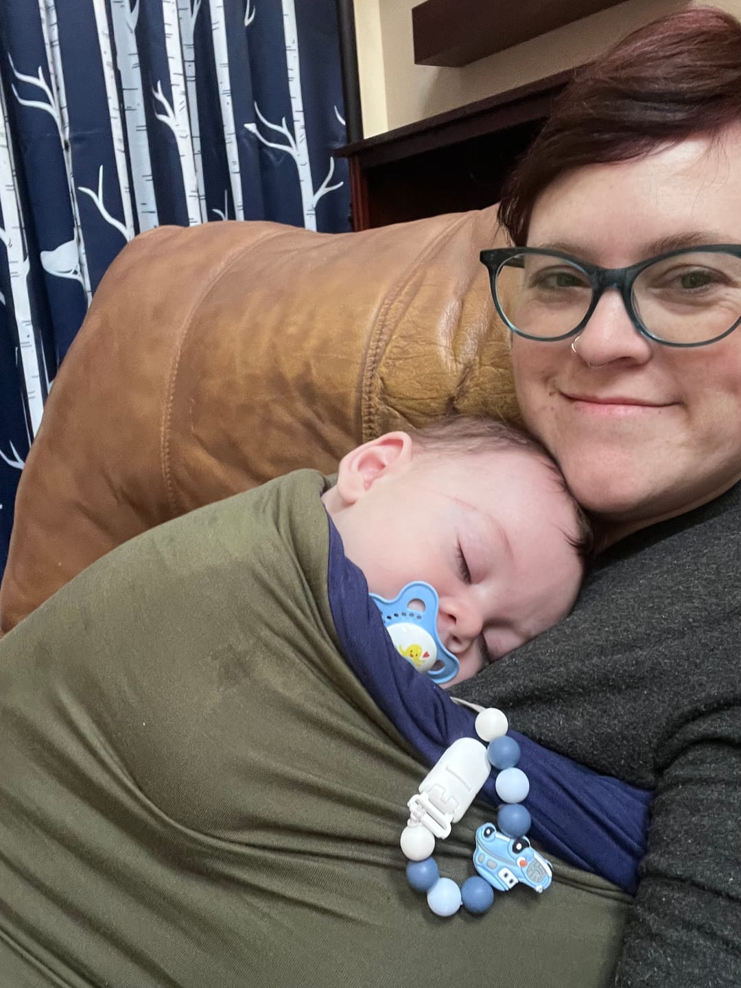 Customer photo review of Mama's Bonding Comforter
