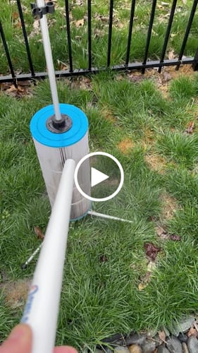 Customer video review of Cyclone Pool Filter Cleaning System