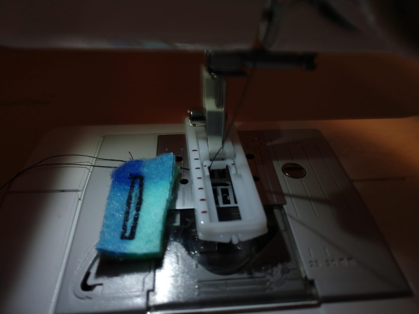 Customer photo review of Buttonhole Foot, Snap-On #5011-8