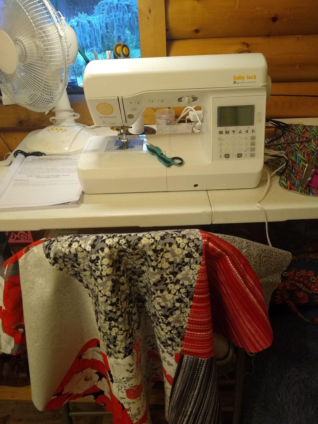 Customer photo review of Baby Lock BL220B Brilliant Computerized Sewing Machine with FREE Bundle