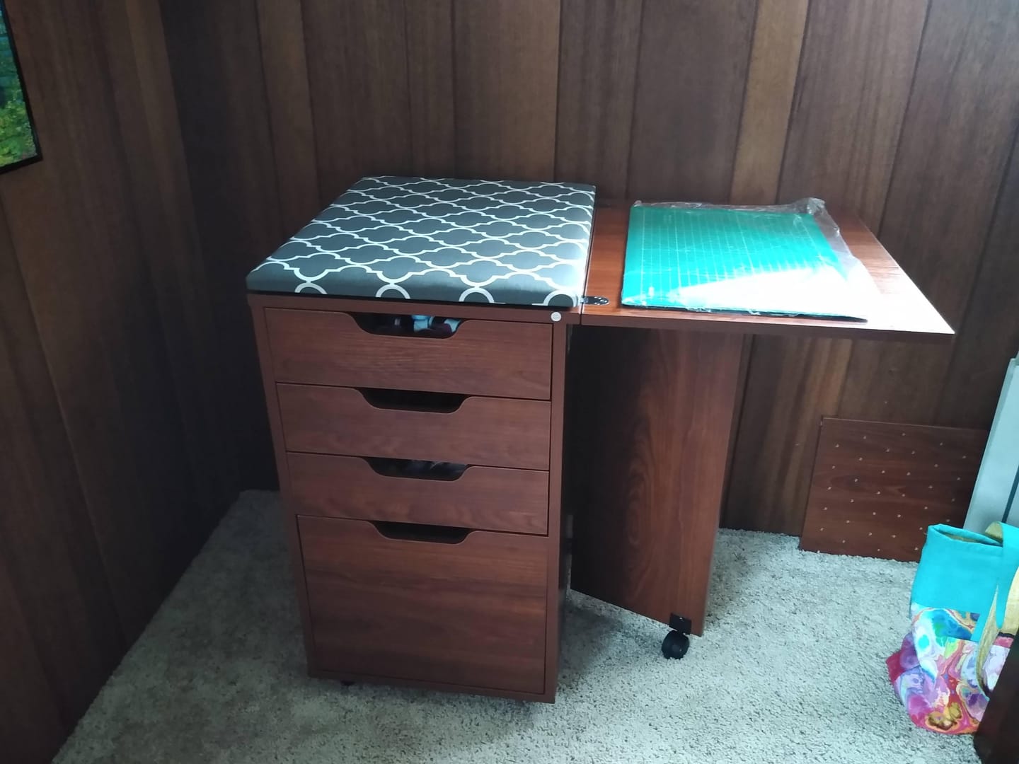 Customer photo review of Kangaroo Kiwi Multi-Use Cabinet