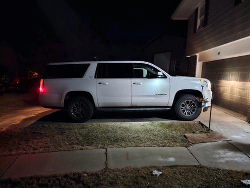 Customer photo review of Rancho QuickLift 2" Lift Kit Leveling Shocks Struts fits 2007-2020 Tahoe / Yukon