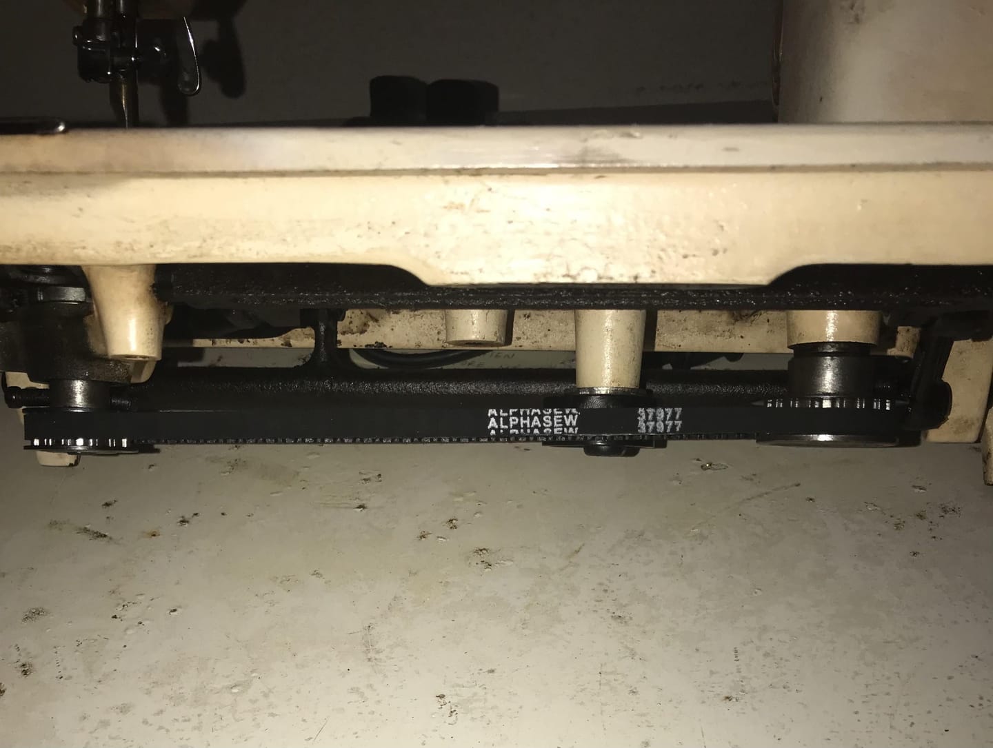 Customer photo review of Timing Belt, Singer #37977