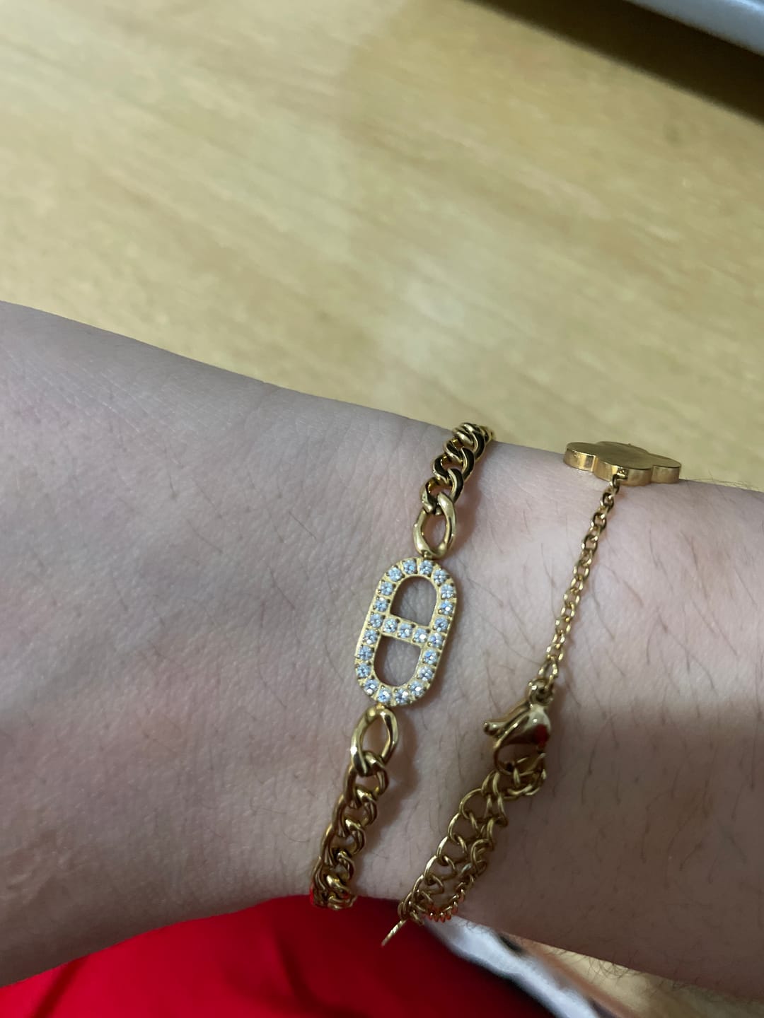 Customer photo review of Prestige 2 Armband | 18K vergoldet