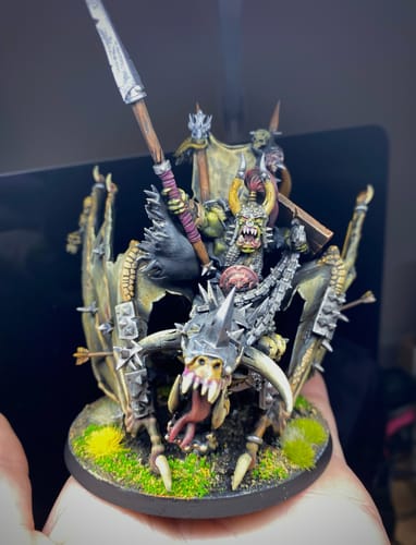 Customer photo review of Orc Warlord on Wyvern