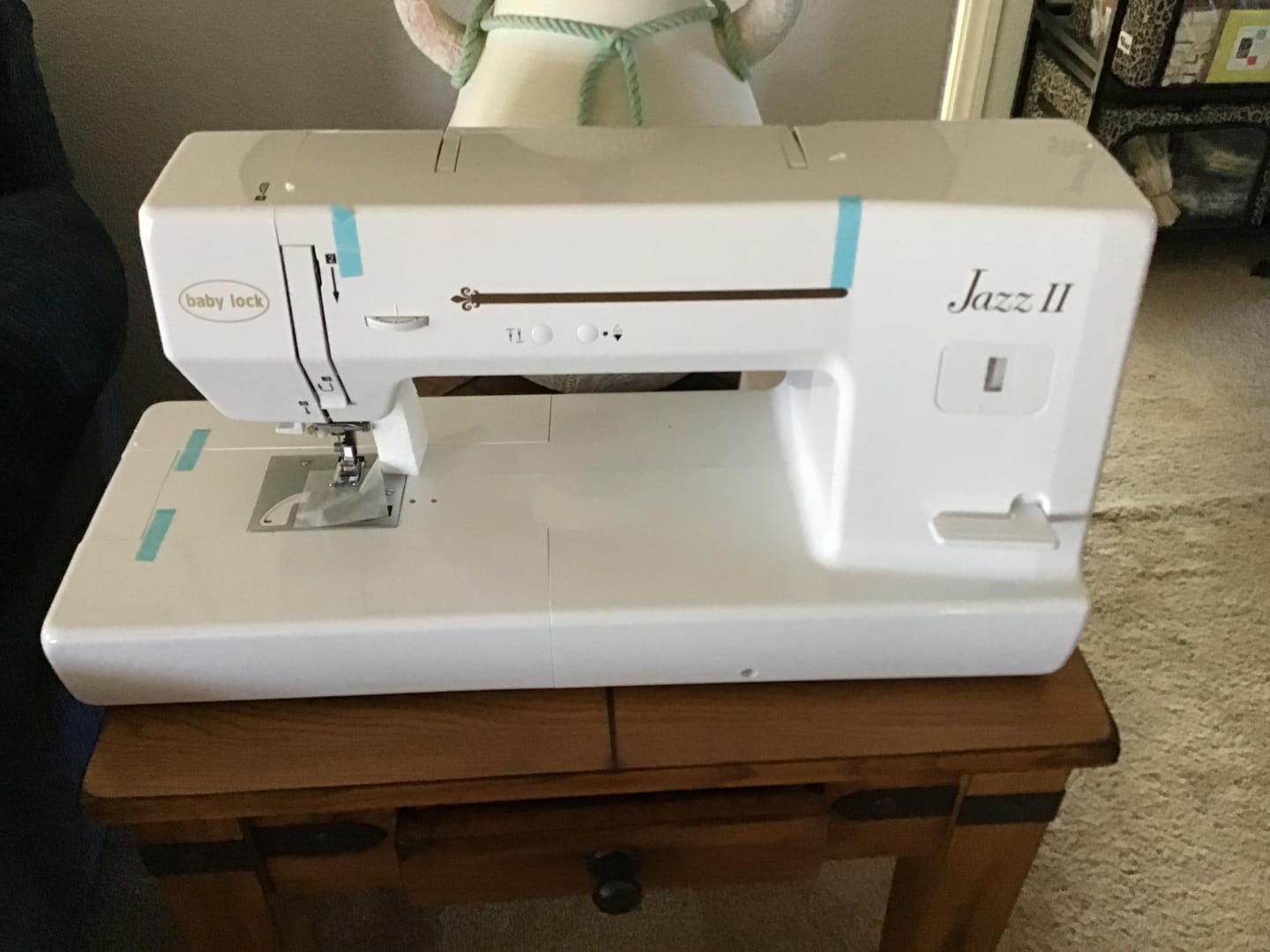 Customer photo review of Baby Lock Jazz 2 Sewing & Quilting Machine