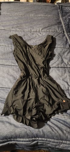 Customer photo review of ginger swim romper