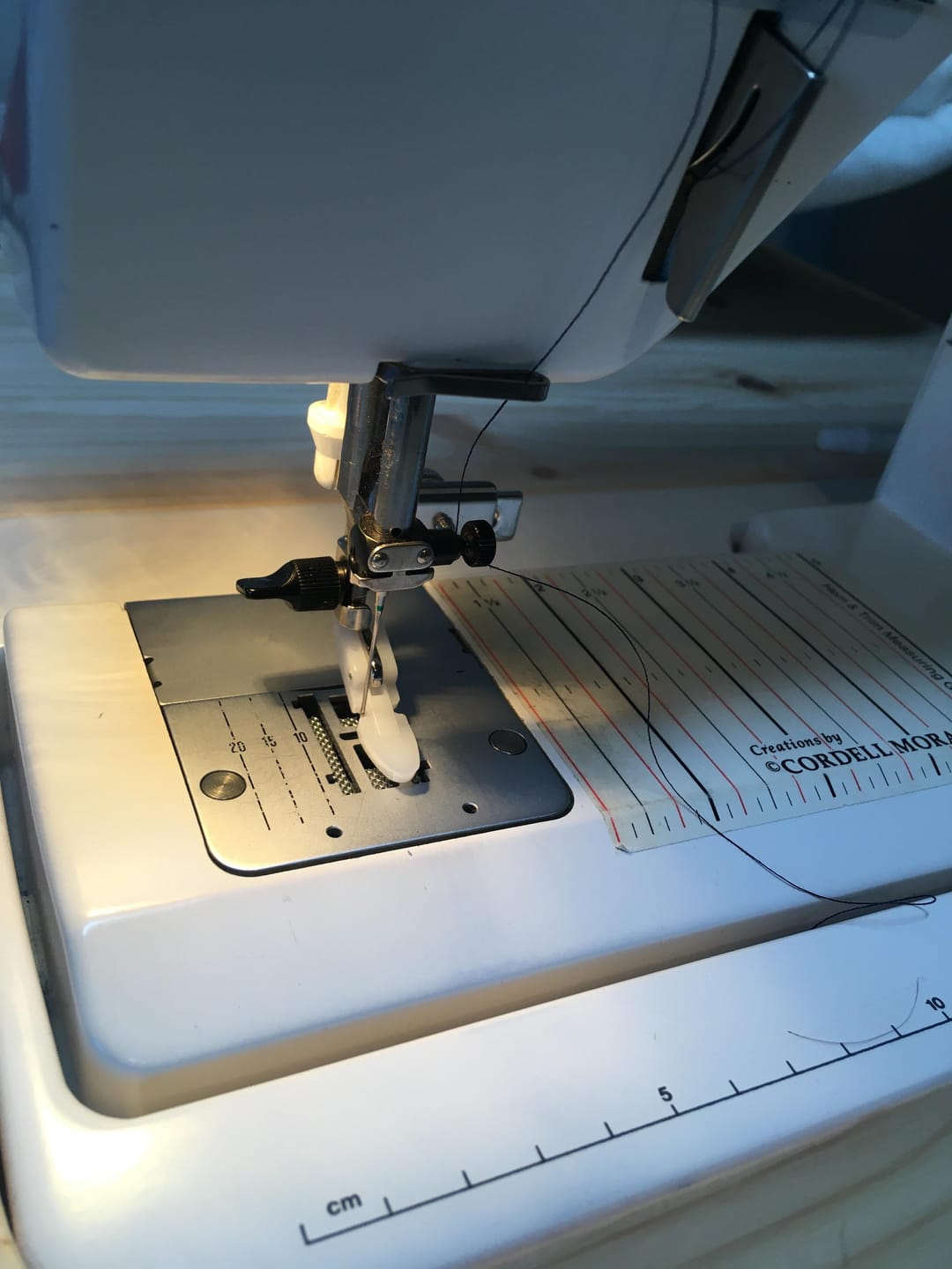 Customer photo review of Non-Stick Zipper Foot, Low Shank #55510T