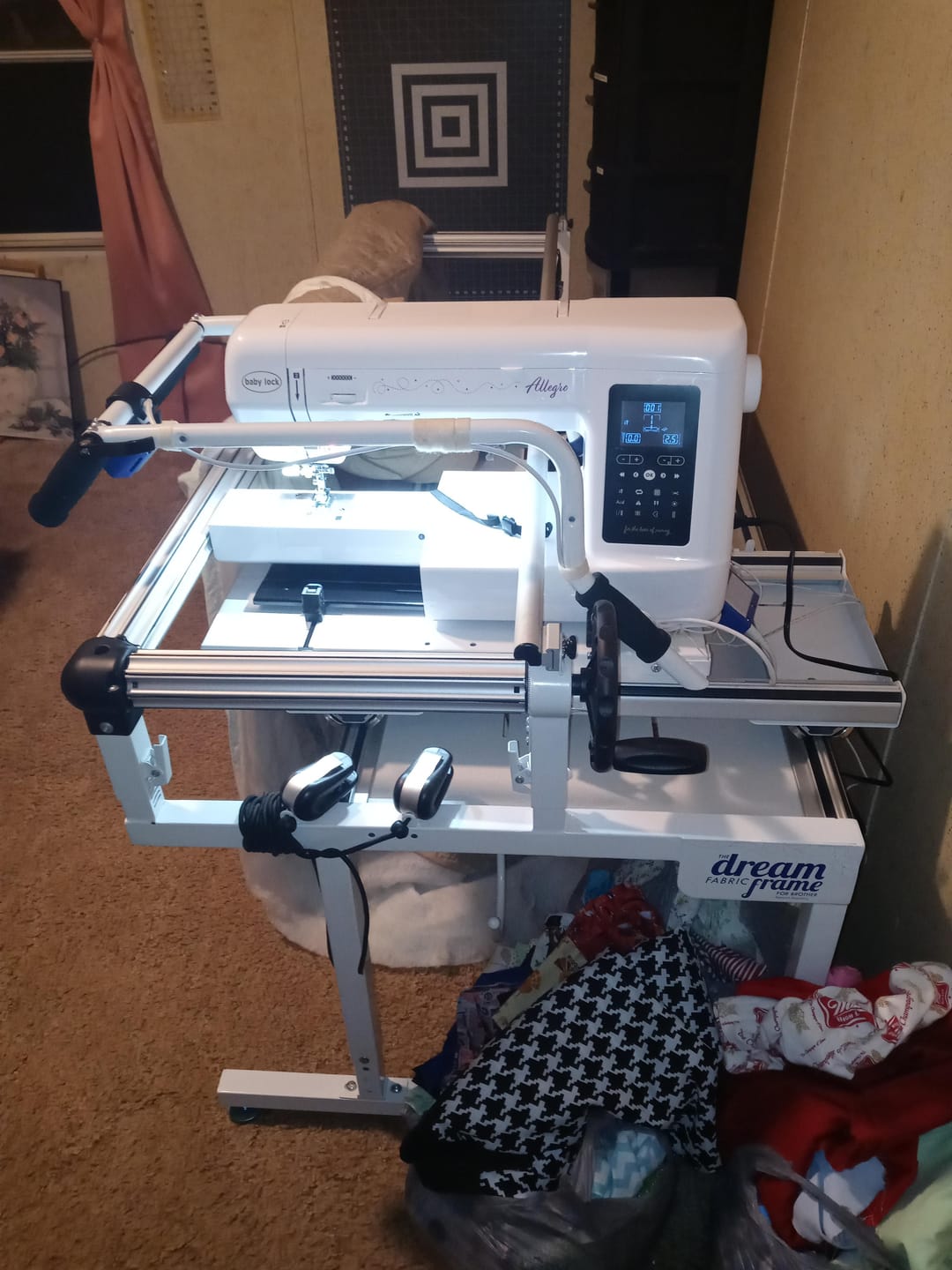 Customer photo review of Babylock Allegro Sewing & Quilting Machine